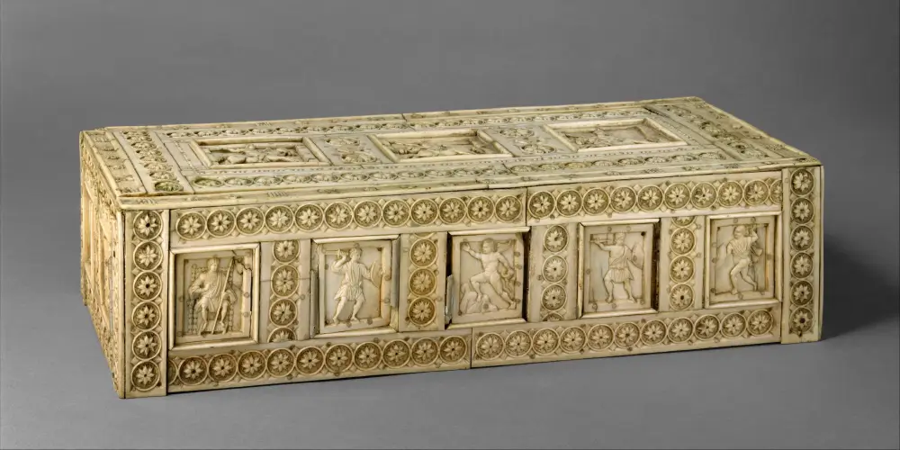 Byzantine casket in the collections of the Metropolitan Museum in New York