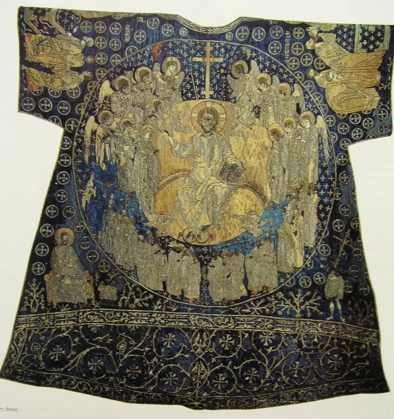 Byzantine Embroidery, dalmatic of Charlemagne