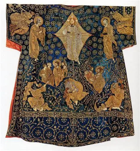 Byzantine silk, dalmatic of Charlemagne