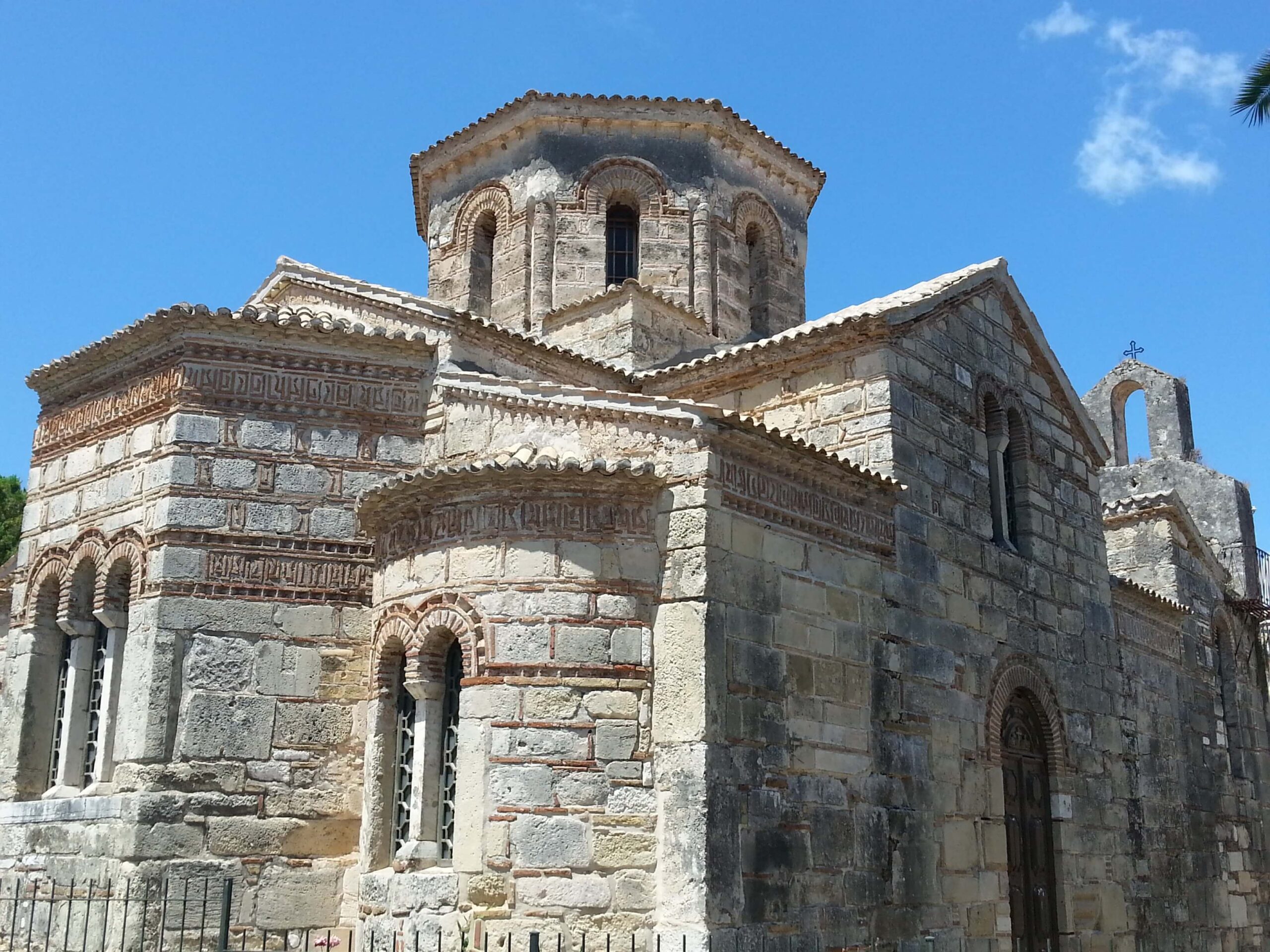 Byzantine architecture, medieval church in Kerkyra, Corfu