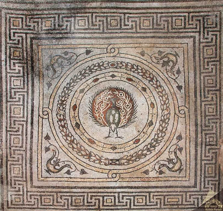 Byzantine mosaics, early christian basilica, Heraclea Perinthus