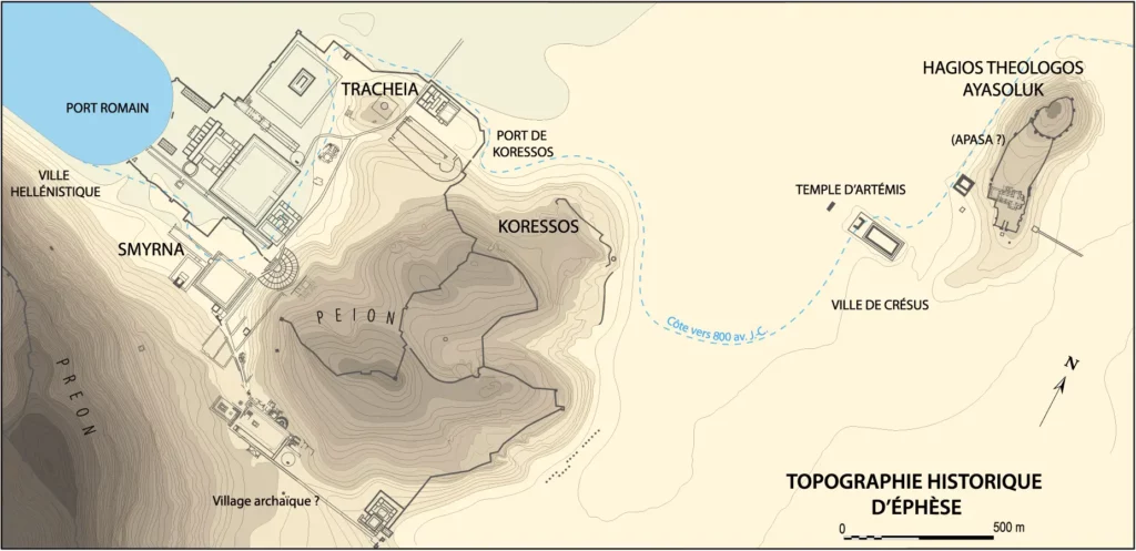 Ephesos historical topography