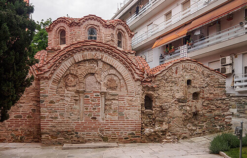 Byzantine baths in the Ano Poli of Thessaloniki