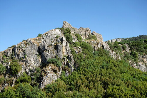 Byzantine castle of Nif, former Nymphaion, example of Laskarid military architecture