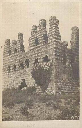 Byzantine palace of Nymphaion, today Nif, in Turkey