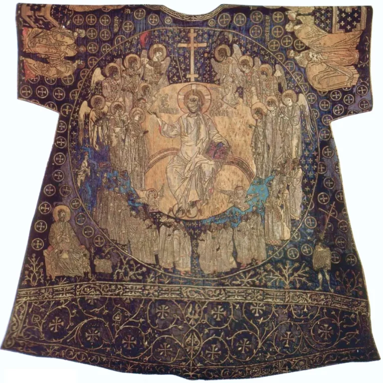 Byzantine Embroidery, dalmatic of Charlemagne