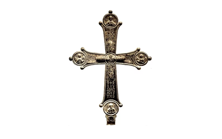 Zaccaria cross, byzantine reliquary from Ephesus in the treasure of the cathedral of Genoa