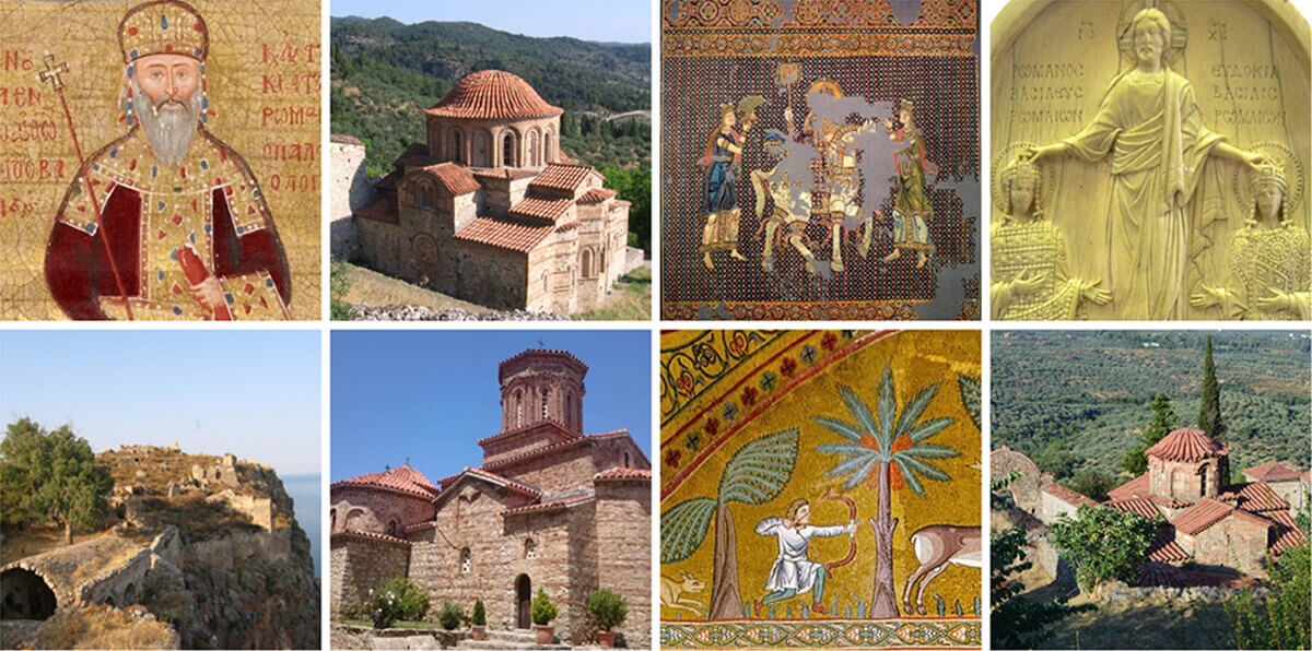 Byzantine picture gallery, the Byzantine world in dozens of picture