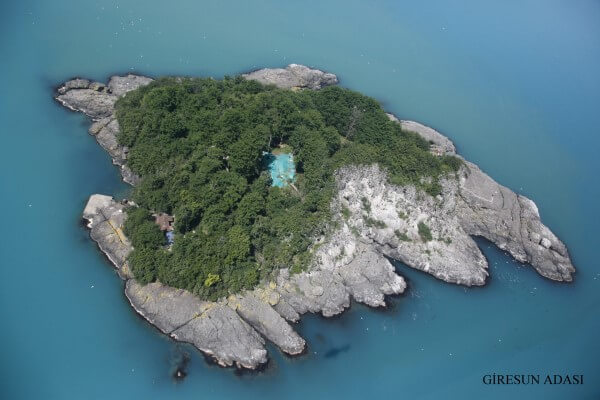 View of the Giresun island