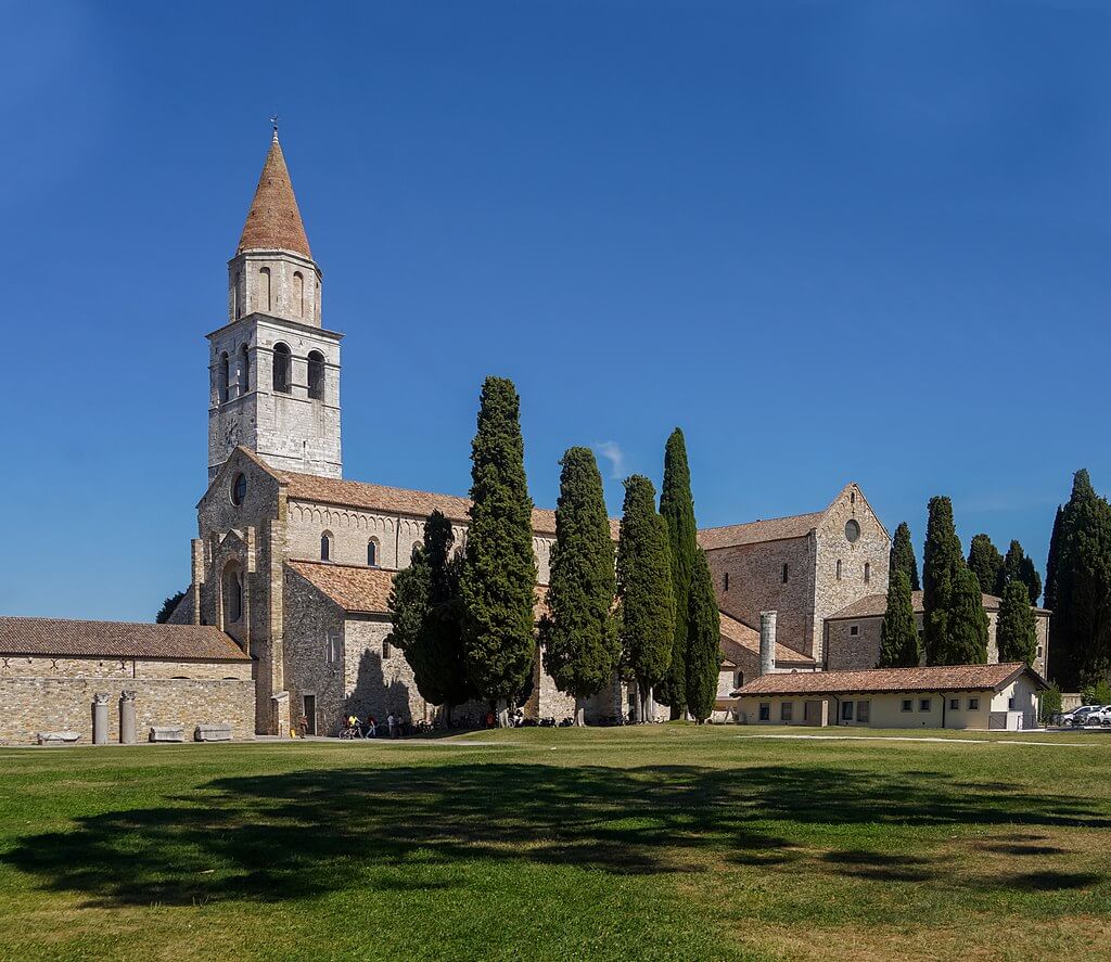 Exterior of the basilica of Aquileia