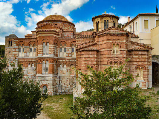 Byzantine monastery of Hosios Loukas in Greece, 11th century