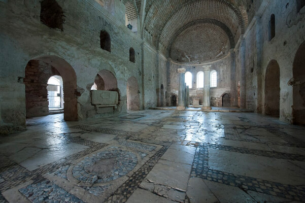 Interior of the Saint Nicholas Church in Myra - Demre, Turkey