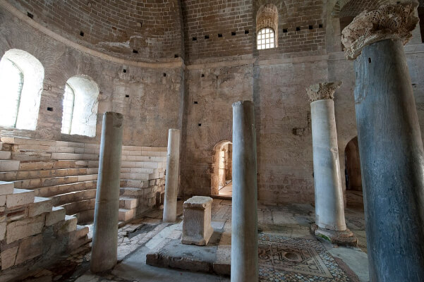 Interior of the Saint Nicholas Church in Myra - Demre, Turkey