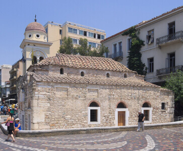 Byzantine Church of the Pantanassa, katholikon of a vanished monastery, 10th century, Athens