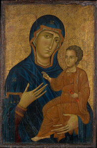 Italo-Byzantine Virgin Hodegetria, Berlinghiero of Lucca, ca. 1320