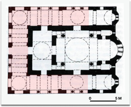 Plan of the Church of Saint Panteleimon in Thessaloniki