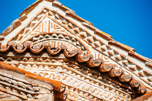 Byzantine church of Saint Theodora in Arta, Greece, brick masonry