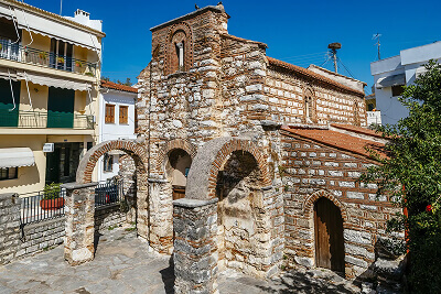 Byzantine Church of Saint Basil of the Market (Agios Vasileios Agoras) in Arta, Epirus, Greece