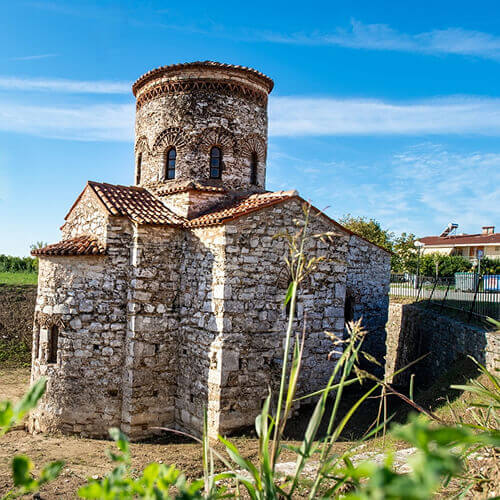 Byzantine Church of Saint Basil of the Bridge (Agios Vasileios tis Gefyras) in Arta