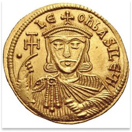 Solidus of Byzantine Emperor Leo V the Armenian