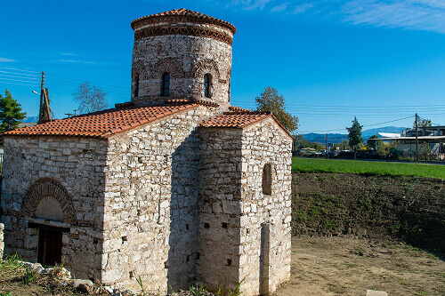 Byzantine Church of Saint Basil of the Bridge (Agios Vasileios tis Gefyras) in Arta
