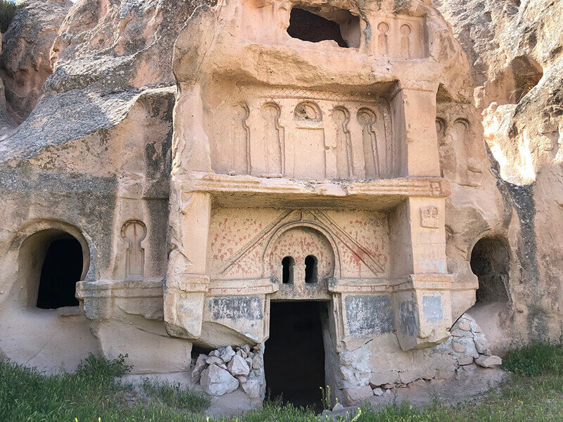 Byzantine residence in Açik Saray, Cappadocia, 10th century