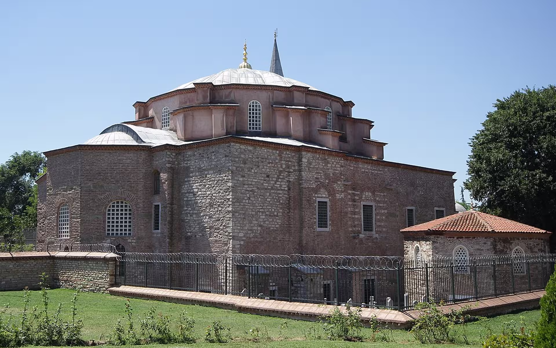 Exterior of the Little Hagia Sophia, church of Saint Sergius and Bacchus, Byzantine Istanbul