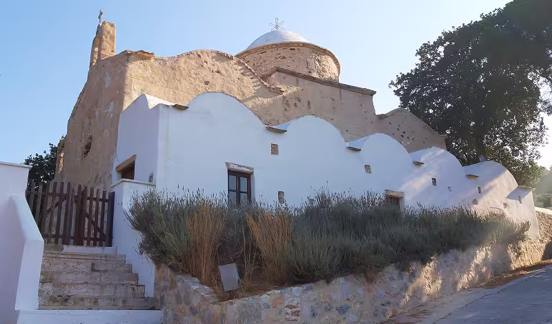 Byzantine and medieval church of Agios Ioannis Theologos, Leros, Dodecanese
