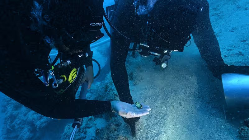 Byzantine artefact found by undersea archaeologists off Croatia