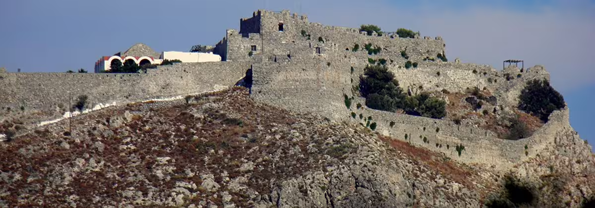 Castle of Panteli, Leros, Dodecanese, Greece