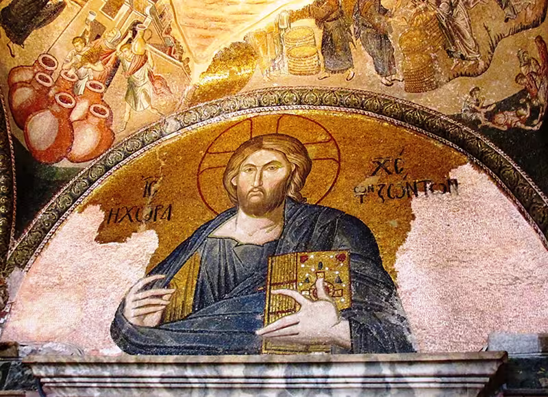 Mosaic of Christ as Land of the Living, Chora Monastery (Kariye Camii), Istanbul