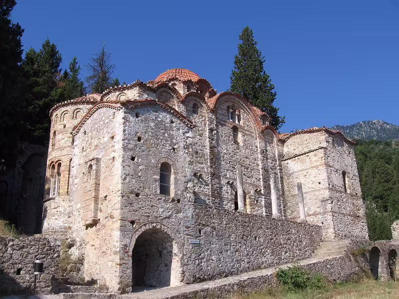 Hodigitria monastery in Mystras