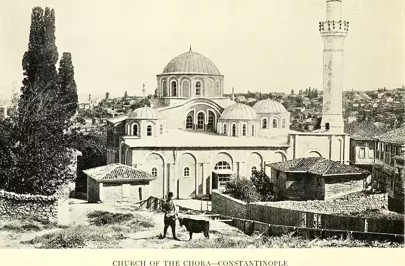 Picture of the Chora Church taken in 1913