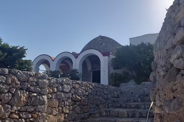 Post-Byzantine church of Panagia tou Kastrou, Leros, Dodecanese