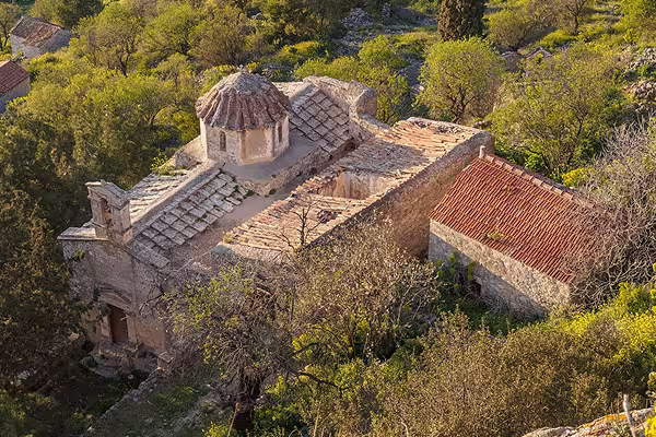 Byzantine Church of Saint Dionysios (Episkopi) in Paliachora, Aegina