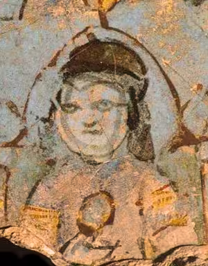 Sultan Kilij Arslan II, depicted in a tile found in the Alaeddin palace, in Konya, 1156-1192