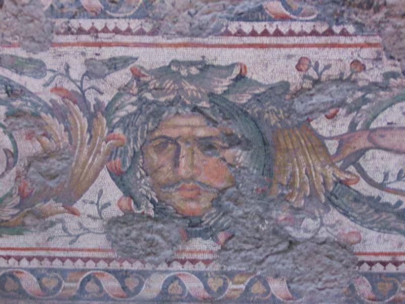 Mosaic of the Great Palace of Constantinople, 6th or 7th century