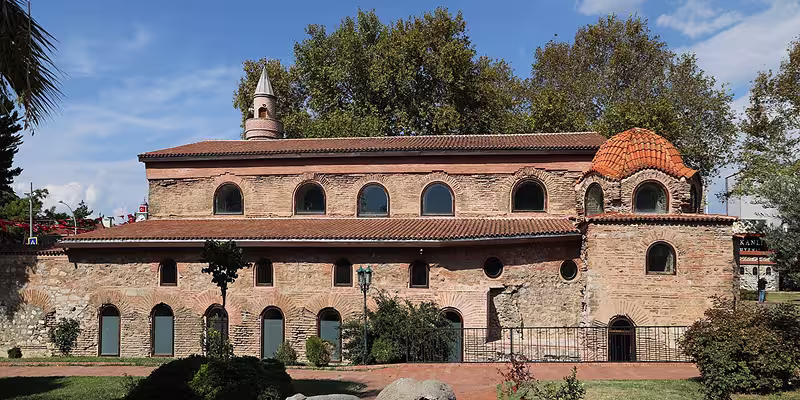 Hagia Sophia church of Nicaea (Iznik), Turkey, view in 2022 after restoration